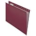Pendaflex  Hanging Folder, Burgundy, 1/5 Tab, Letter, 25 Box, 4152 1/5 BUR