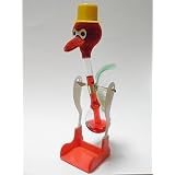 水飲み鳥【日本製】　幸福鳥 ハッピーバード　赤色