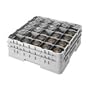 Gray Camrack 25-Compartment 4-Extension Dish Rack (16-0297) Category: Warewashing Racks