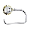 Chrome & Brass Catalina Toilet Paper/Bath Tissue Holder