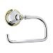 Tools & Hardware : Price Pfister BPH-E1BB Single Post Paper Holder, Chrome and Polished Brass