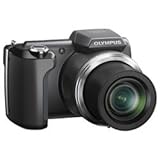 Olympus 228046 14 MP Digital Camera with 22 x Optical Zoom - Black