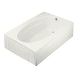 Tub with apron by Kohler - K-1127-R in Almond