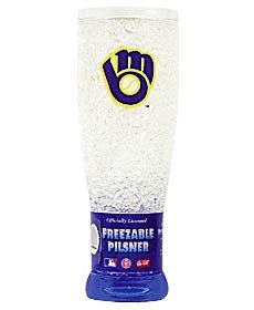 Milwaukee Brewers Crystal Pilsner Glass