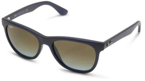 Ray-Ban 0RB4184 895/96 Square Sunglasses,Matte Blue,54 mm