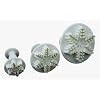 Snowflake plunger cutter set