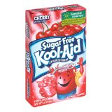 Sugar Free Kool Aid Cherry, 1.2 Ounce Unit (Pack of 4)