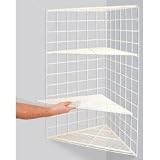 Hyloft Corner Storage Unit - White