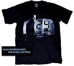 24 Twenty-Four Killing Jack Bauer Angry Black T-shirt Tee