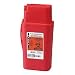 Office Products : UMISTSC100303 Biohazard Infectious Container for Sharp Objects, 1Qt, Red