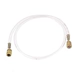 uxcell　チャージホース　チューブ　パイプ　コネクタ　冷媒　クーラー　80cm