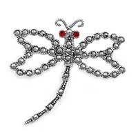 Sterling Silver Brooch - Dragonfly