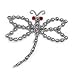 Sterling Silver Brooch - Dragonfly