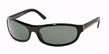 Prada - PRADA SPR 03I 1AB-3O1 GLOSS BLACK SUNGLASSES
