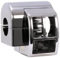 Chrome Plated Left Hand Switch Housing for use with 1982/1995 switches Billet handlebar controls for big twin & sportster -by-Excel Components