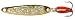 Bay de Noc Lure Co. Swedish Pimples - Crushed Ice Transparent Size: 2 (1/10 oz.); Color: Metallic Gold (GI)