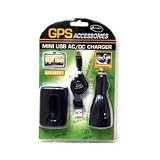 Mini GPS USB AC & Car Charger for Garmin Rino 520 530 GP