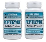 Houston Nutraceuticals Peptizyde Multiple Protease, 90 Capsules (2 Bottles)