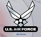 Air Force Military Key Chain