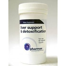 Pharmax Liver Support & Detoxification - 60 Vegetarian Capsules