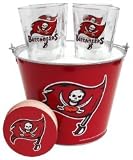 Tampa Bay Buccaneers Pint and Beer Bucket Set | Buccaneers Gift Set