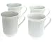 Kitchen & Housewares : Mikasa Antique White Coffee Mugs, Set of 4