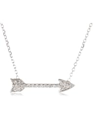 KC Designs "Trinkets" 14k Gold Diamond Arrow Pendant Necklace, 16"