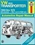VW Transporter 1600 Owners Workshop Manual: All Volkswagen Transporter 1600 Models with 1584 cc (96.7 cu in) engine [1968-79]