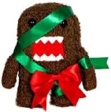 Domo Christmas 5 Inch Plush Figure Wrapped in Bow Domo