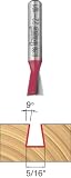 Freud 22-101 3/8-Inch Diameter 8-Degree Dovetail Router Bit with 1/4-Inch Shank