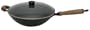 Joyce Chen Pro Chef 14-Inch Wok Set with Cherry Wood Handles