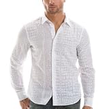 Armani Exchange Burnout Snakeskin Shirt