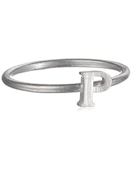 Dogeared "A~Z" Little Initial P Ring