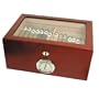 Ashton Savoy Glass Top Cigar Humidor Large
