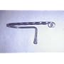 Wrought Iron Toilet Tissue Bar/Holder - Twisted Iron-Hand Made