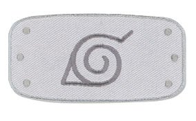 31MBWJF9ABL naruto: konoha (leaf village) logo anime patch