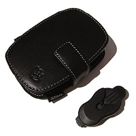 Sony NWA3000L Leather Case for NWA3000 MP3 Players - Black