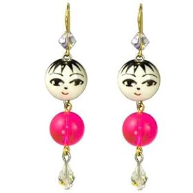 Tarina Tarantino Japanese Geisha DROP EARRINGS