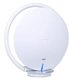Terk White AM/FM Amplified Stereo Antenna with Gamma Loop+