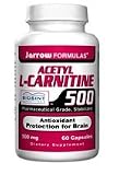 Jarrow Acetyl L-Carnitine 500mg, 60 caps (Pack of 2)