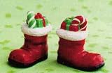 Hallmark Christmas DIR2021 Santa's Boots Salt & Pepper Shakers