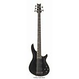 Schecter C-4 Custom Bass Guitar (Aged Black)