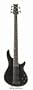Schecter C-4 Custom Bass Guitar (Aged Black)