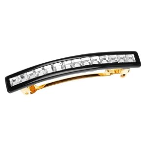 Click here to buy L. Erickson Disco Fever Classic Barrette - Black by L. Erickson.