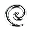4 Gauge Surgical Steel Curved Spiral Taper