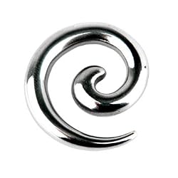 4 Gauge Surgical Steel Curved Spiral Taper