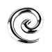 4 Gauge Surgical Steel Curved Spiral Taper