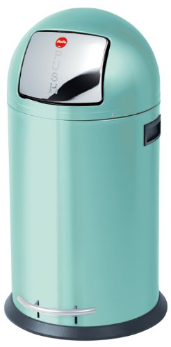 Hailo 0835-769 Gro&szlig;raum-Abfallbox KickMaxx 35, aqua Preisvergleich