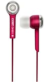 Coby CVE51RED Jammerz Super Bass Digital Stereo Ear Phone (Red)