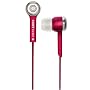 Coby CVE51RED Jammerz Sound Isolating Earphones (Red)